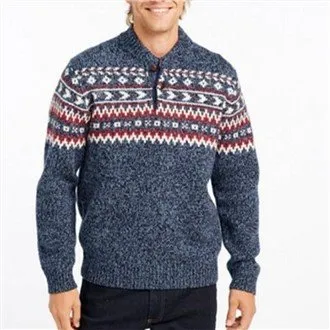 Mwatye Cardigan Jacquard Knit Sweater